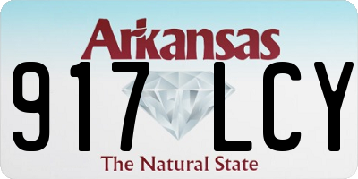 AR license plate 917LCY