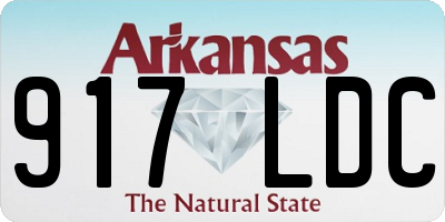 AR license plate 917LDC