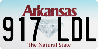 AR license plate 917LDL