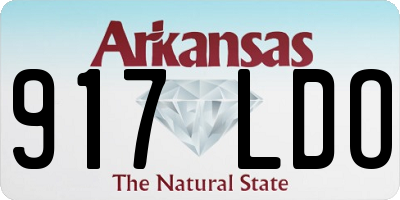 AR license plate 917LDO