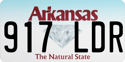 AR license plate 917LDR