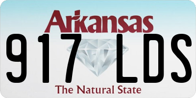 AR license plate 917LDS