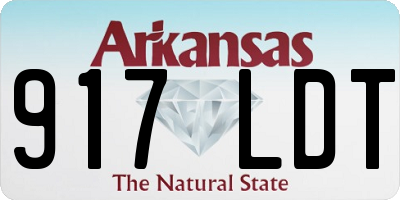AR license plate 917LDT