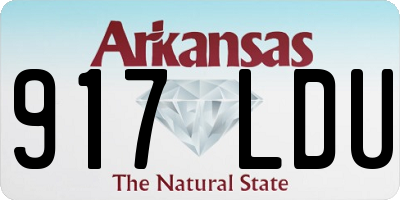 AR license plate 917LDU