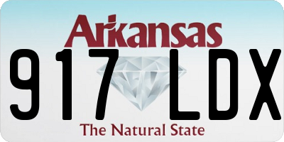 AR license plate 917LDX