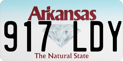 AR license plate 917LDY