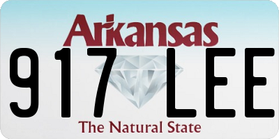 AR license plate 917LEE
