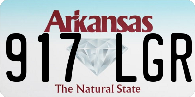 AR license plate 917LGR