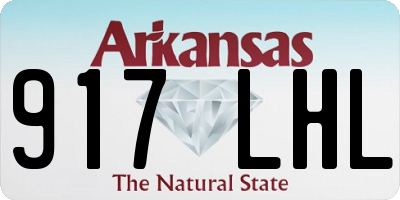 AR license plate 917LHL