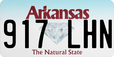 AR license plate 917LHN