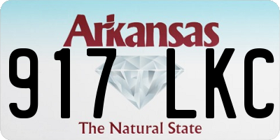 AR license plate 917LKC