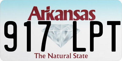 AR license plate 917LPT