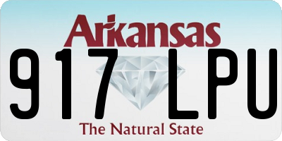 AR license plate 917LPU