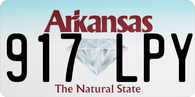 AR license plate 917LPY
