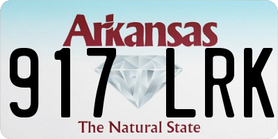 AR license plate 917LRK