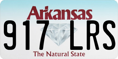 AR license plate 917LRS