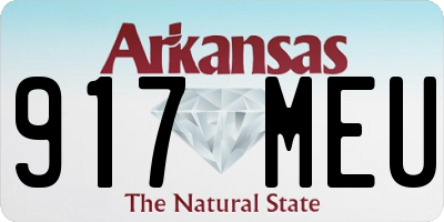 AR license plate 917MEU