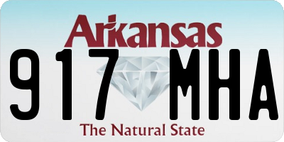 AR license plate 917MHA