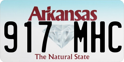 AR license plate 917MHC