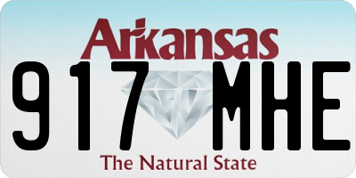 AR license plate 917MHE