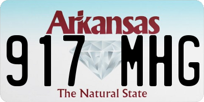 AR license plate 917MHG