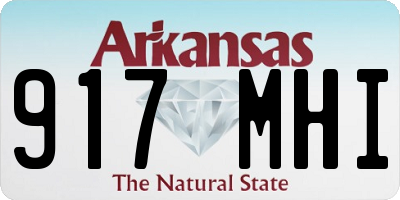 AR license plate 917MHI