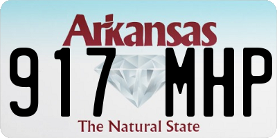 AR license plate 917MHP