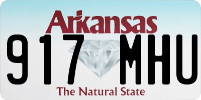 AR license plate 917MHU