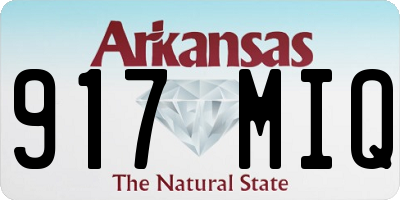 AR license plate 917MIQ