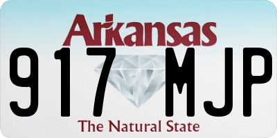 AR license plate 917MJP