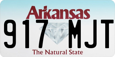 AR license plate 917MJT