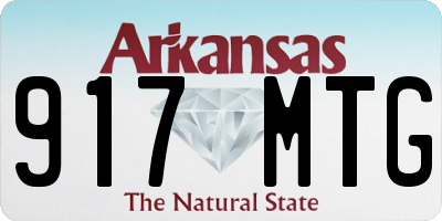 AR license plate 917MTG