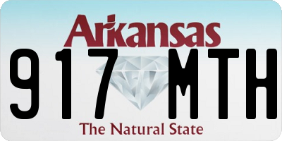 AR license plate 917MTH