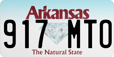 AR license plate 917MTO