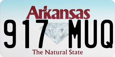 AR license plate 917MUQ
