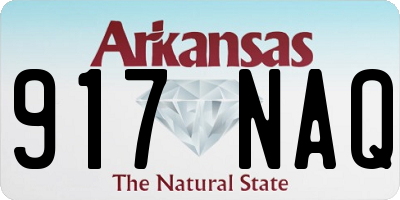 AR license plate 917NAQ