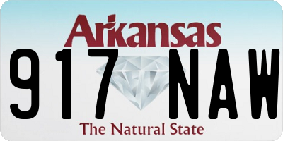AR license plate 917NAW