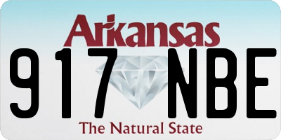 AR license plate 917NBE