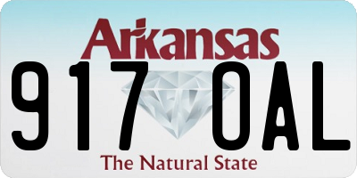 AR license plate 917OAL