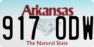AR license plate 917ODW