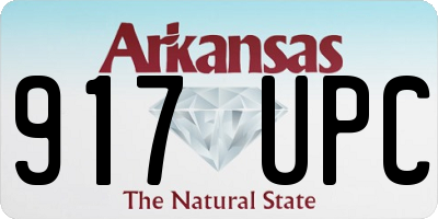 AR license plate 917UPC