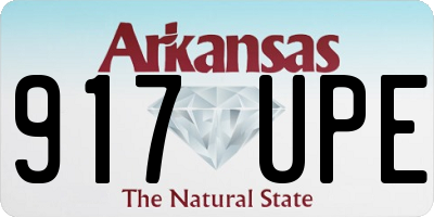 AR license plate 917UPE