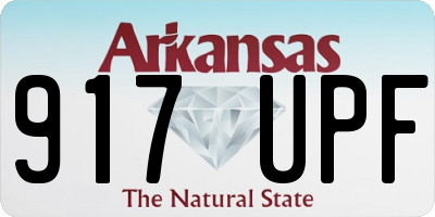 AR license plate 917UPF