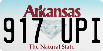 AR license plate 917UPI