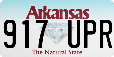 AR license plate 917UPR