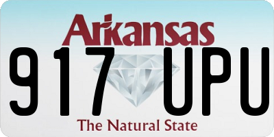 AR license plate 917UPU