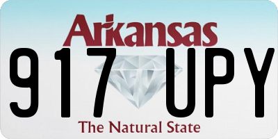 AR license plate 917UPY