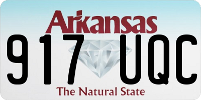 AR license plate 917UQC