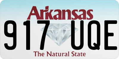AR license plate 917UQE