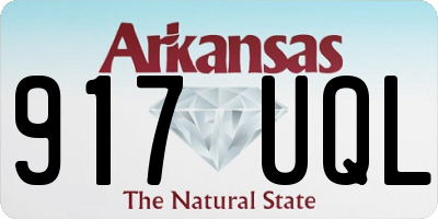 AR license plate 917UQL